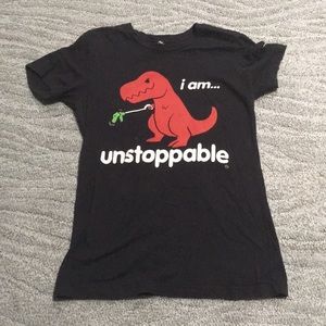 I am unstoppable dinosaur t shirt